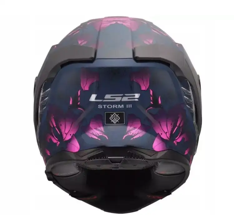 LS2 KASK LS2 FF818 STORM III BURST BLACK PINK