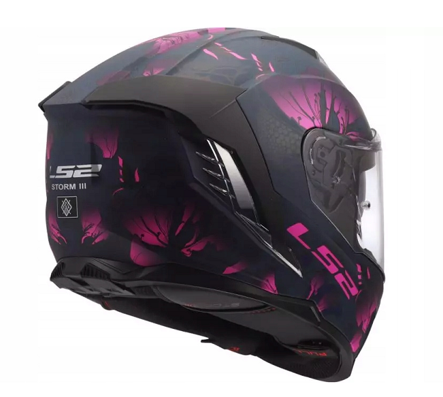 LS2 FF818 STORM III BURST BLACK PINK