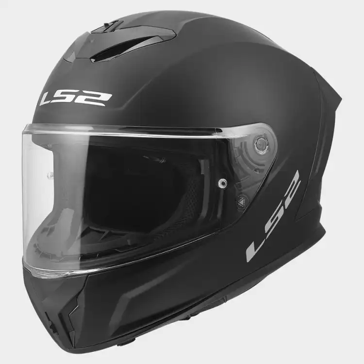 Kask Motocyklowy LS2 FF820 RAPID III Solid Matt Black  czarny matt