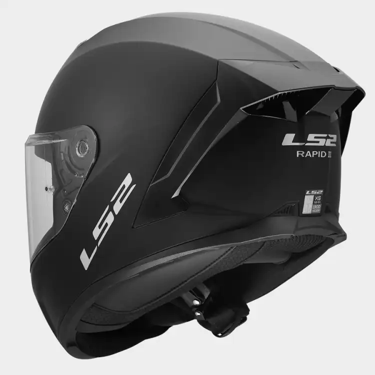 LS2 FF820 RAPID III   czarny matt