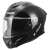Kask Motocyklowy LS2 FF820 RAPID III Solid Black czarny połysk