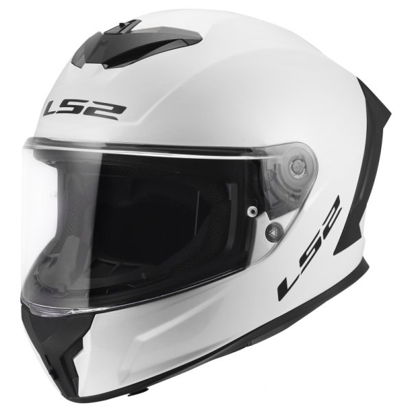 Kask Motocyklowy LS2 FF820 RAPID III Solid White biały połysk