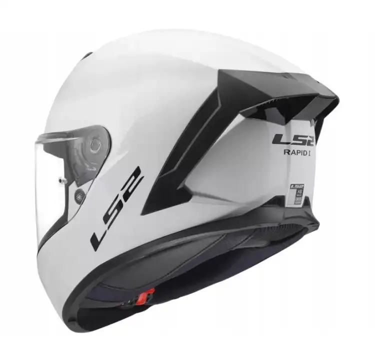 LS2 FF820 RAPID III Solid White