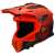 Kask Motocyklowy Cross Enduro MX708 FAST II Duck Matt Orange Red