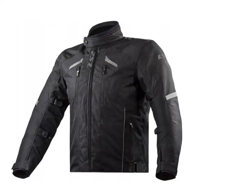 KURTKA MOTOCYKLOWA LS2 SERRA EVO MAN BLACK MĘSKA CZARNA - nowość 2021 roku (id: