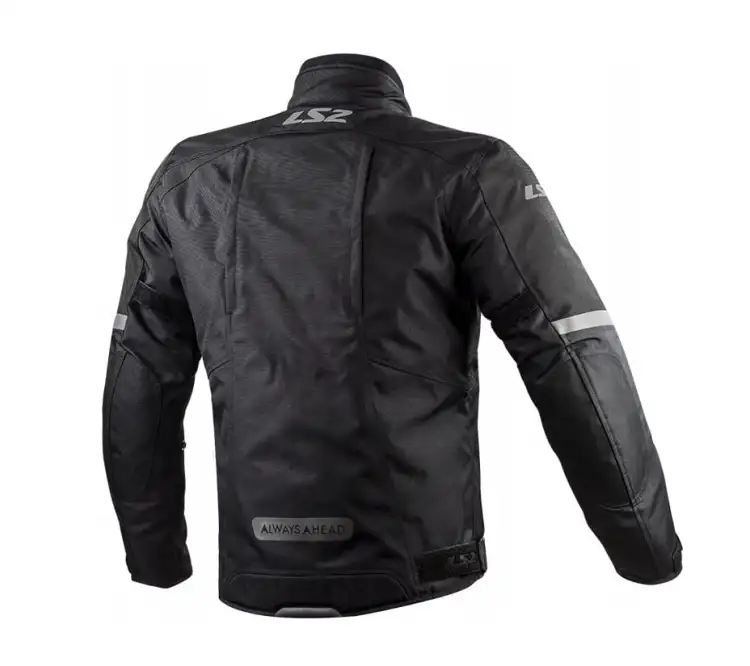 Sierra   KURTKA MOTOCYKLOWA LS2 SERRA EVO MAN BLACK MĘSKA CZARNA - nowość 2021 roku (id: