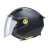 Kask Motocyklowy LS2 OF622 FUNNY II MATT BLACK Junior - kask dziecinny mattowy