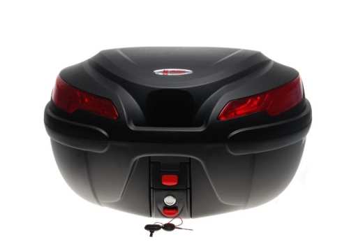 AW9057 KUFER K-MAX MOTOCYKLOWY POJ. 50L Z PŁYTĄ MONTAŻOWĄ NA 2 KASKI