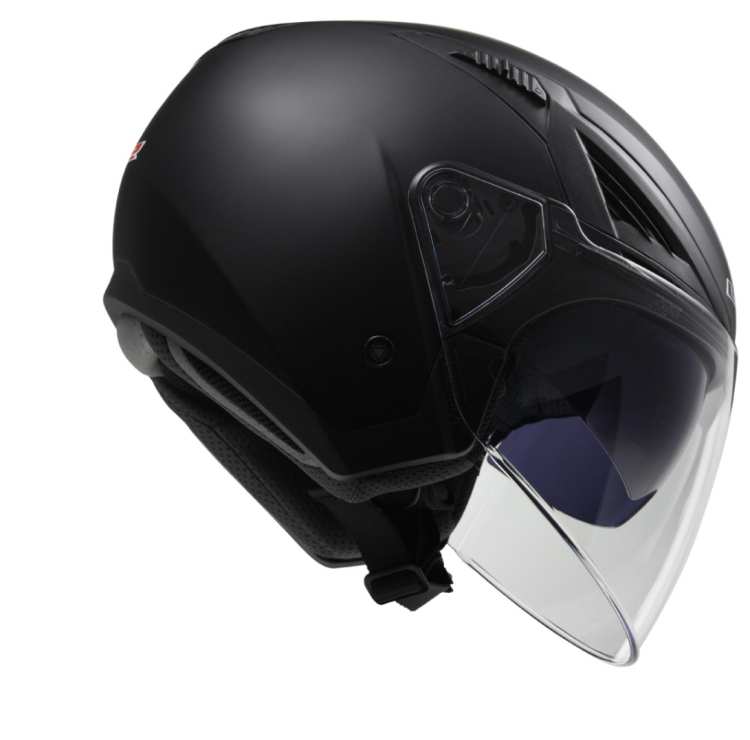 KASK LS2 OF586 BISHOP SOLID MATT BLACK -Blenda 