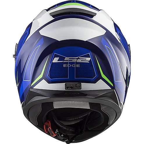  KASK MOTOCYKLOWY LS2 FF320 STREAM EVO AXIS BLUE WHITE nowość 2018 roku