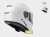 ff390  KASK LS2 FF390 BREAKER SOLID  BLACK WHITE  biały czarny połysk , prilba-ls2-ff390 solid black