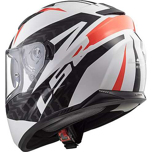 KASK MOTOCYKLOWY LS2 FF320 STREAM EVO COMMANDER W/B RED nowość 2018 roku 