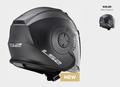 KASK LS2 OF570 VERSO SOLID MATT TITANIUM