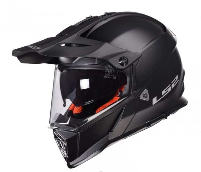 AK2391  KASK LS2 MX436 PIONEER MATT BLACK