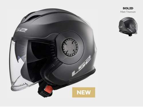 OF570 KASK LS2 OF570 VERSO SOLID MATT TITANIUM