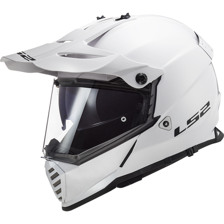 KASK MOTOCYKLOWY LS2 MX436 PIONEER EVO GLOSS WHITE nowość 2020 roku ! PROMOCJA