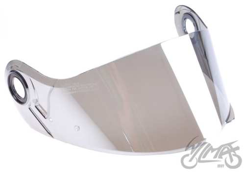 AK800010518 SZYBA KASKU FF386, FF370 Easy, FF325 Strobe LUSTRZANA SREBRNA