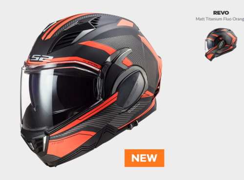 KASK MOTO LS2 FF900 VALIANT II REVO TITAN ORANGE nowość 2020, Prilba LS2 FF900 VALIANT II REVO matt titanium fluo orange