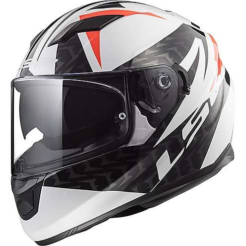 KASK MOTOCYKLOWY LS2 FF320 STREAM EVO COMMANDER W/B RED nowość 2018 roku 