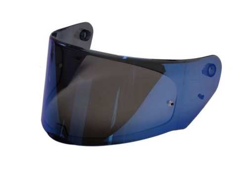 AK800012617 SZYBA KASKU FF320 LUSTRZANA NIEBIESKA