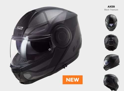 KASK LS2 FF902 SCOPE AXIS BLACK TITANUM - nowość 2020 roku Promocja