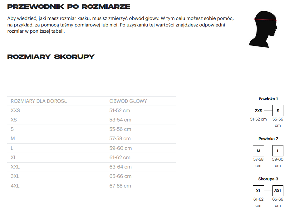 rozmiary ls2, JAK DOBRAĆ ROZMIAR KASKU ???   Aby dobrać odpowiedni rozmiar kasku, należy dokonać pomiaru obwodu głowy na wysokości skroni.  Kask powinien być dobrze dopasowany, ale nie uciskać żadnej części głowy.   Dobrą metodą jest ubranie kasku i wykonanie szybkiego ruchu głową w prawo i lewo.   Jeśli kask po takim manewrze nie zmienił położenia można przyjąć, że jest w porządku.    *** Jeśli mają Państwo jakiekolwiek pytania prosimy o kontakt telefoniczny 605-984-836    lub e-mail:   ls2@ls2.es   Chętnie odpowiemy na każde z nich.   Kaski ls2 hurt, tanie kaski ls2, kaski ls2 Gdańsk, kaski ls2 Gdynia, kaski ls2 Sopot, kaski ls2 Kołobrzeg, kaski ls2 trójmiasto, kaski ls2 warszawa, kaski ls2 łódź, kaski ls2 Toruń, kaski ls2 Poznań, kaski ls2 Szczecin, kaski ls2 Gorzów, kaski ls2 Olsztyn,  kaski ls2 Augustów, kaski ls2Białystok, kaski ls2 Płock, kaski ls2 Włocławek, kaski ls2 Lublin, kaski ls2 Zamość, kaski ls2 Ostrowiec, kaski ls2 Radom, kaski ls2 Tomaszów, kaski ls2 Piotrków, kaski ls2 Skierniewice, kaski ls2 konin, kaski ls2 zielona góra, kaski ls2 Wrocław,  kaski ls2 Legnica, kaski ls2 Wałbrzych, kaski ls2 Opole, kaski ls2 Bytom, kaski ls2 Bielsko, kaski ls2 Kraków, kaski ls2 Tarnów, kaski ls2 Kielce, kaski ls2 Dębica, kaski ls2 Suwałki, kaski ls2 Biała podlaska, kaski ls2 Płock, kaski ls2 Częstochowa, hurtownia kasków ls2, promocja ls2, kaski w promocji ls2, cennik kasków ls2, cennik hurt kasków ls2, ceny hurtowe kasków , Kaski ls2, kaski ls2, sklep ls2 kaski integralne, kaski cross, crosowe, kaski  z otwieraną szczęką, FF 325, ff352, ff324, MX433, mx 437, kaski enduro markowe kaski, kask rooke single blenda ls2 pinlock